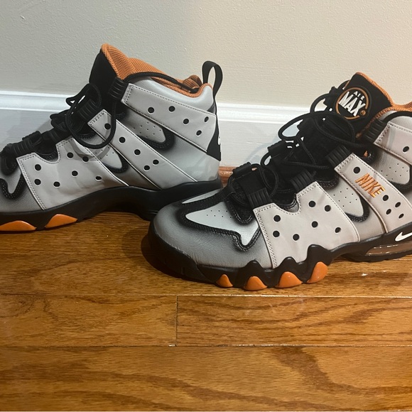 Nike Air Sneakers in Gray and Orange Air Max 2 CB94 Charles Barkley main image 4